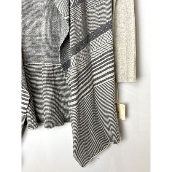 Ruby Moon Open Sweater Cardigan Size XS Neutral Southwestern Boho New NWT L27 - Picture 7 of 16